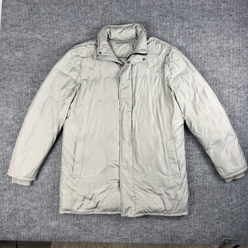 James Perse Yosemite Puffer Coat Mens 1 Primaloft Insulated Jacket Minimalist